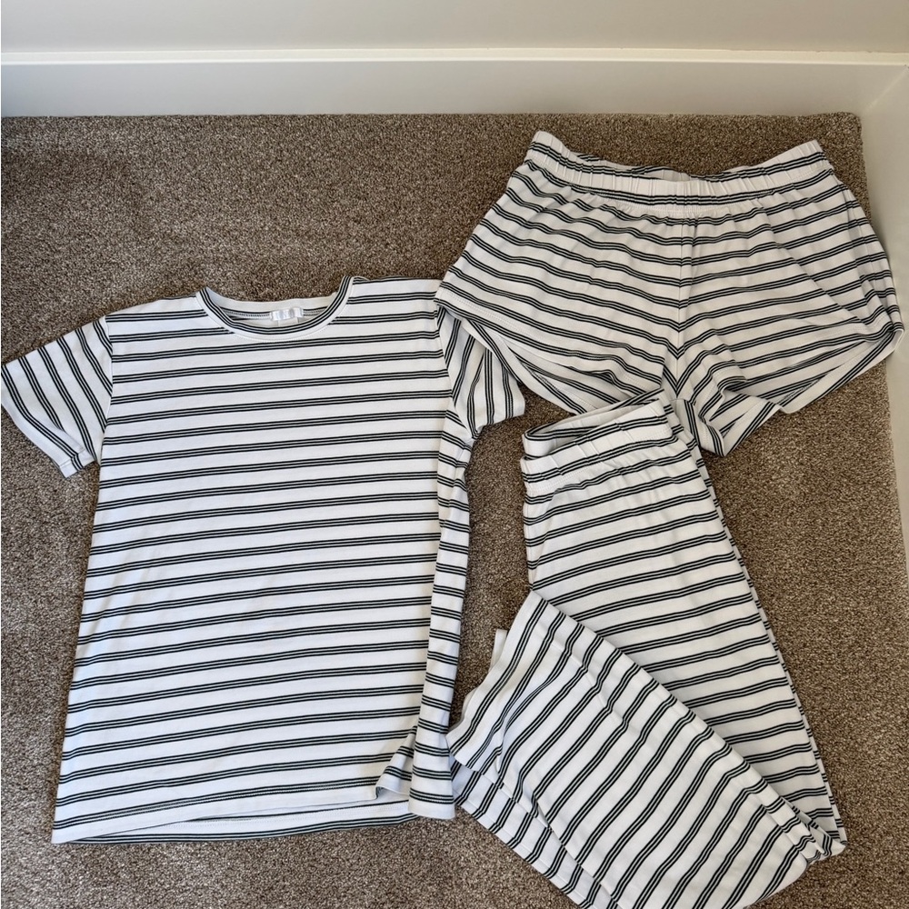 Classic Striped Pajama Set for Women